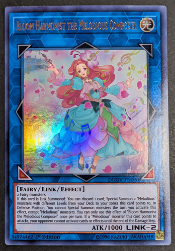 Yugioh tcg 1x - -, bloom