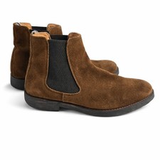 Dune London Mens Brown Suede