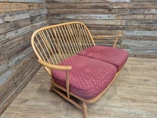 Mid Century Ercol Model 203 Two Seater Blonde Studio Couch Sofa Retro Chic