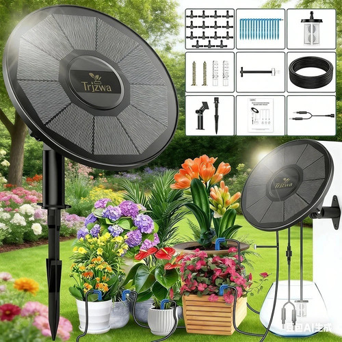 Solar powered irrigation - solar, auto