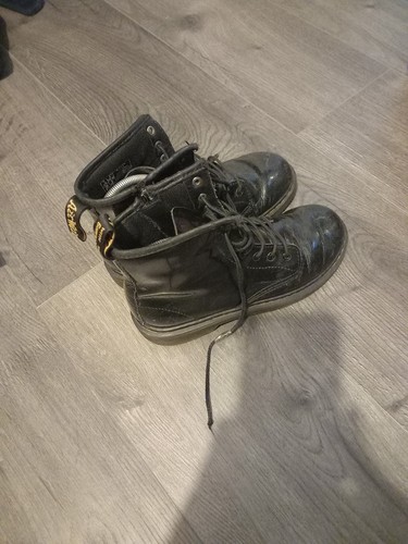 Black martens boots - black, dr