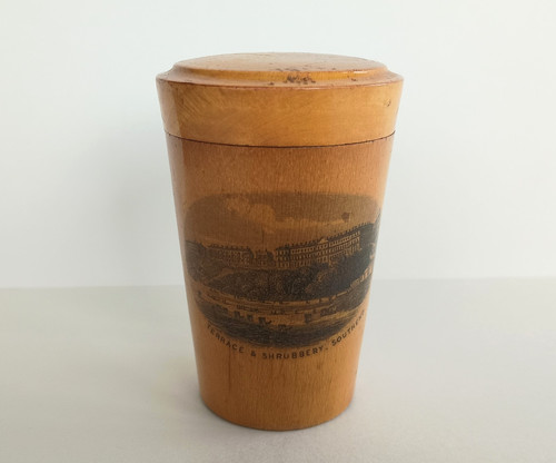 Mauchline ware shot - mauchline,
