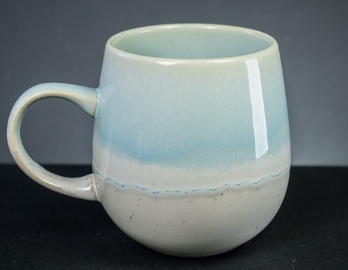 Socca thick ceramic mug blue - mug,