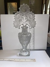 Vintage Glass Floral Perfume