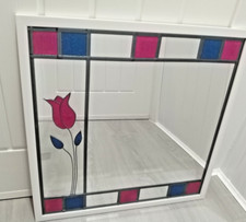 Rennie Mackintosh Style Leaded