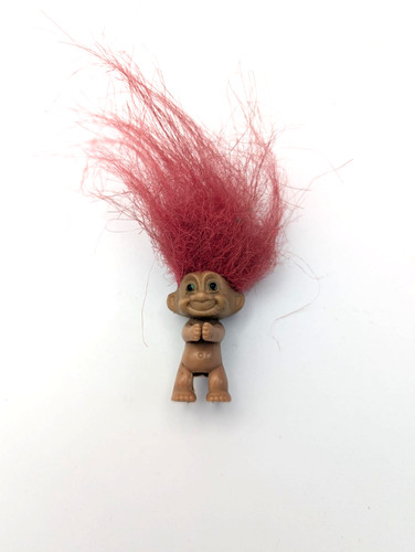 Vintage tiny lucky troll - vintage,