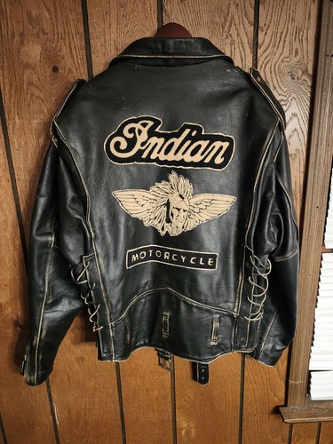 Vintage indian motorcycle iron - indian,