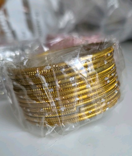 Gold churi bangle - churi, set