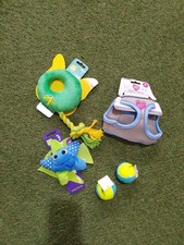 Ancol Small Bite Step In Blue Harness XS 30-36cm, Sportspet Balls & Squeaky Toys