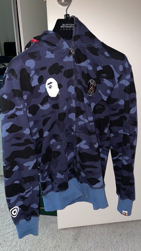 Bape psg zip hoodie - bape,