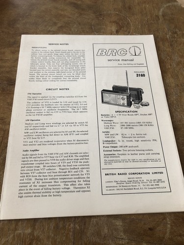 Brc service manual model - service,