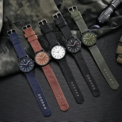 Men military leather date - leather,