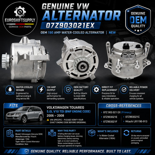 Genuine alternator - genuine,