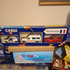 Rare  Corgi C63 Intervention Set 1986 . French Emergency Services (5) 