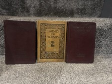 3 Antique Early 20th Century Carpentry & Joinery Books - Corkhill Dowsett Etc