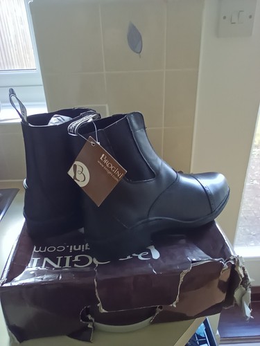 Mens brogini paddock boot - paddock, with