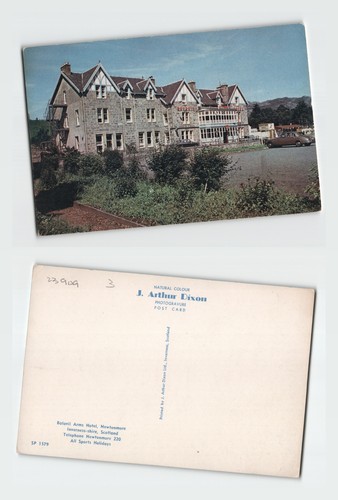 Vintage postcard balavil arms - vintage,