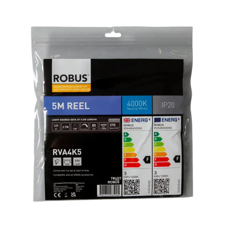 Robus rva4k5 led strip light - robus,