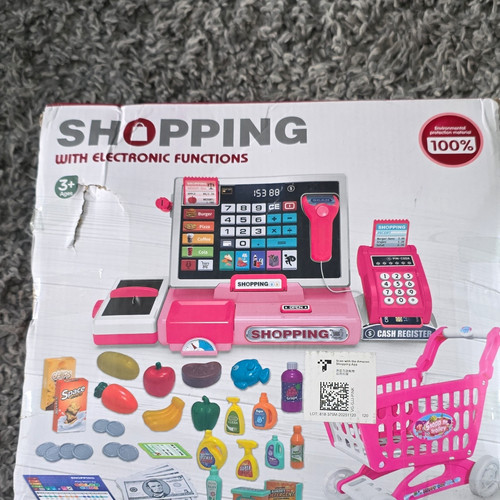 Electronic toy cash register - register, &