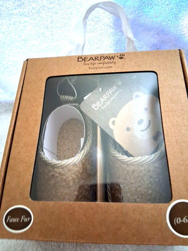 New bearpaw baby shoes size - new,