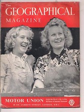the geographical magazine-SEPT 1947-SWEDISH FISH-CANNERY GIRLS.