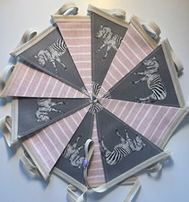 Handmade Oilcloth Bunting -
