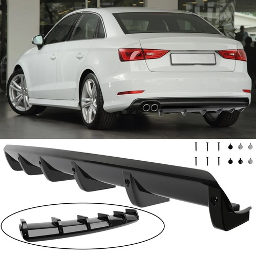 Gloss black rear - rear, bumper