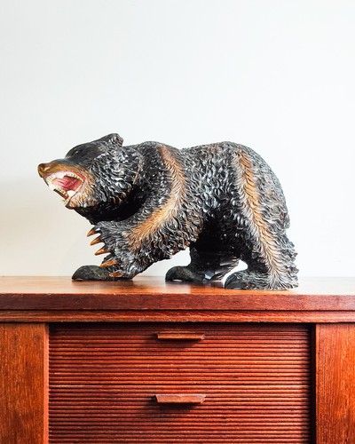 Vintage large japanese carved - vintage,
