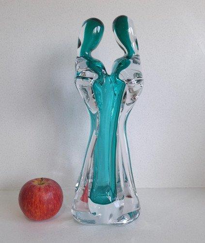 Large murano style aqua - murano,