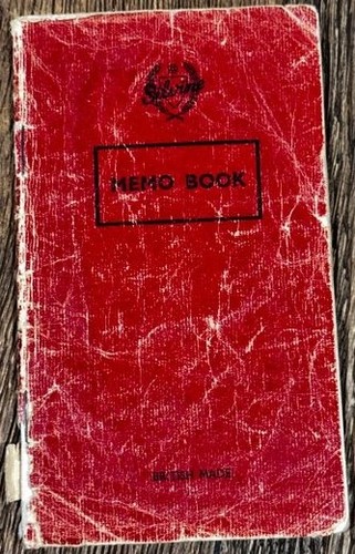 Rare 1940s masonic handwritten - rare,