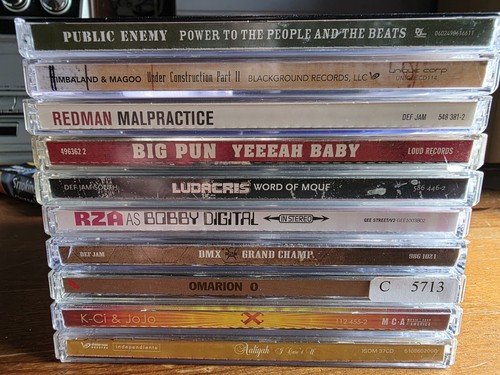 Hip hop rap cds - cds, bundle