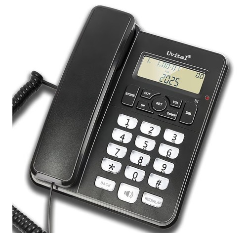 Desktop corded telephone for - desktop,
