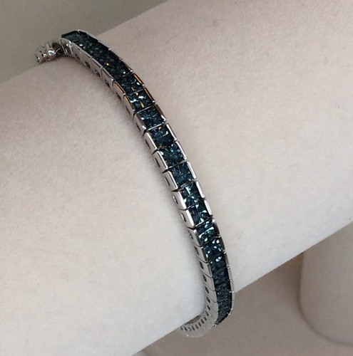 00ctw round blue - 1., diamond