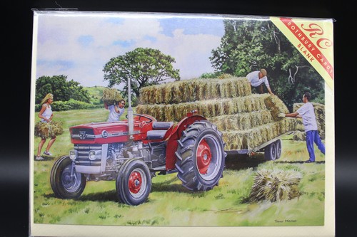 Loading the bales - the, massey