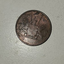 St. Helena - 1821 Copper Half