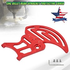 Red Rear Sprocket Guard Cover