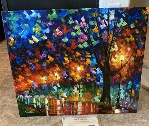 Leonid afremov through - leonid, afremov"through