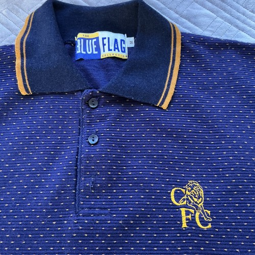 Retro 1990s blue flag - retro,