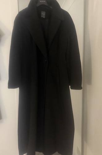 Black long coat womens - womens, xl