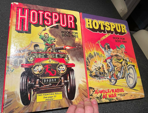 Vintage the hotspur book - book, for