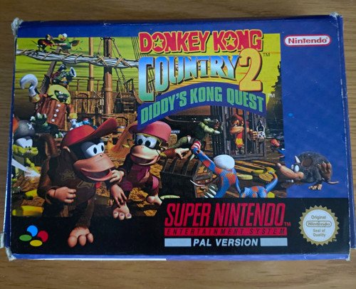Nintendo donkey kong country - kong, 2