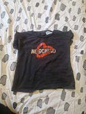 Moschino Girls' Black Logo