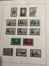 French Stamps 1960 Collection