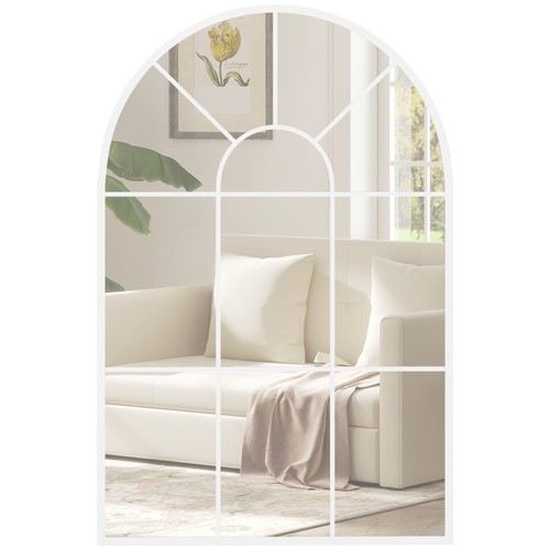 Homcom arched window - arched, wall