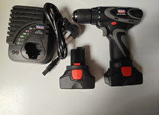 Cordless Drill/Driver 14.4V 2Ah Li-ion 10mm 2-Speed Motor 2 Battery Sealey CP600