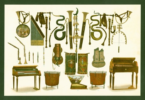 Lithograph anno 1892 - ,
