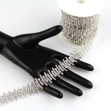 UK 90cm Silver Crystal