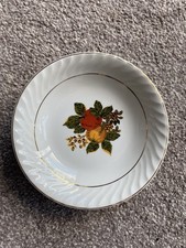 Enoch Wedgewood Tunstall Vintage English Harvest Dessert Dish 13.5cm