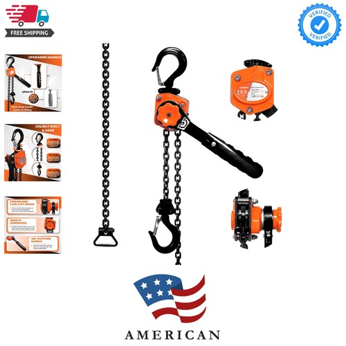 Mini lever chain hoist - hoist, ton