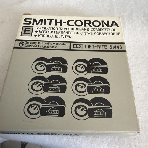 Smith corona correction - tape, (